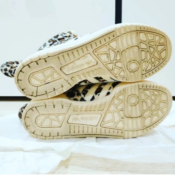 Adidas Jeremy Scott JS Leopard Tails V24536 mens 6 womens sz 7.5 shoes - Picture 5 of 7